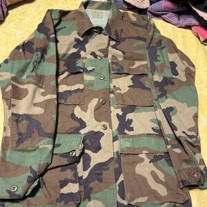Original 1960s US Army camouflage jacket